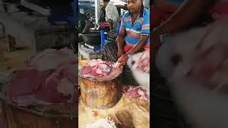 High Quality number one ox meat cutting skills #meatmarket #beef #kingbeef 