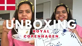 Moving Series | Unboxing My Royal Copenhagen Collection | #kritiprajapati