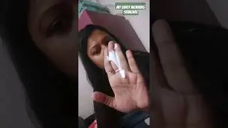 3 steps early morning skincare routie | Summers skincare |#shorts#skincare #waterproof#youtubeshorts