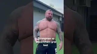 grip test vs strongest man on planet