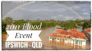 January 2011 Flood in Ipswich CBD and Surrounding Suburbs of Ipswich, Queensland.