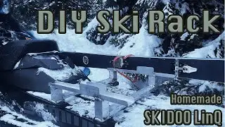 DIY Ski Rack for my Skidoo Summit