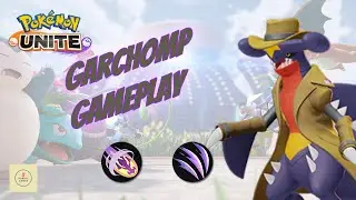 Dragon Rush And Dragon Claw Build! - Garchomp Gameplay | Pokemon Unite
