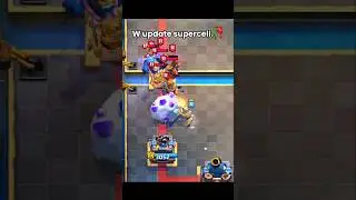 W update supercell #clashroyale #shorts