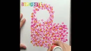 Superdots CH2807 10-Color Dot Marker Set - Vibrant and Non-Toxic for Kids