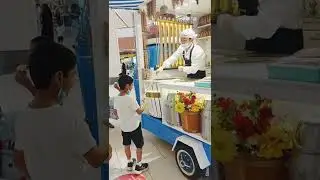 Finally found Turkish Ice Cream🍦 #Muscat Series  #Funny #Oman Avenues Mall