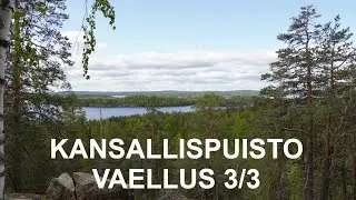 Kolmen kansallispuiston vaellus 3/3  Etelä Konneveden kansallispuisto. Retkeily ja vaellus.