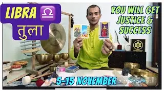 Libra ♎️ तुला राशि | november tarot| the success in tour way| learn to give justice yourself 