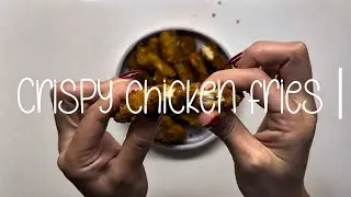 Crispy Chicken Fries | Easy Homemade Breaded Chicken Strips