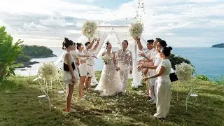 Cliff Wedding in Phuket 🇹🇭 | Dramatic Sea-View Ceremony Above the Ocean