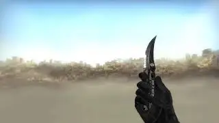 Flip Knife | Black Laminate ★ ST&trade; [SHOWCASE] [Field-tested]