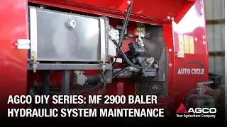 AGCO DIY Series: MF 2900 Baler Hydraulic System Maintenance