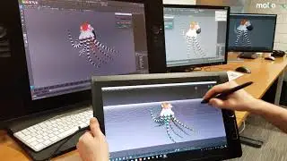 Mosketch: Streaming to 3 Autodesk Maya