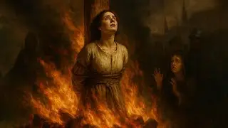 The Horrific Execution of Joan of Arc Burned Alive at the Stake in Rouen