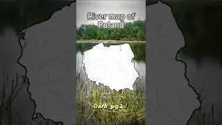 River map of Poland (repost) #drawing #viral #edit #eu #mapping #mapper #country #poland #repost