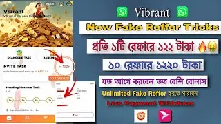 Best Whatsapp Income site |ফেক রেফার এ ইনকাম  ||WhatsApp স্ক্যান করে টাকা ইনকাম #money #income #fyp