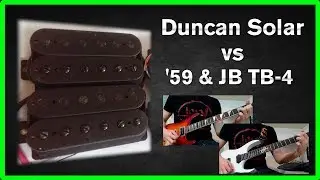 Duncan Solar Vs. Seymour Duncan SH-1N and JB-TB4