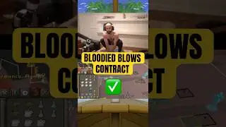 Odablock Completes Contract of Bloodied Blows #osrs