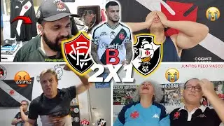 REAÇÕES DOS VASCAINOS REVOLTADOS NA ZONA DO REBAIXAMENTO - VITÓRIA 2X1 VASCO- BRASILEIRÃO 2025