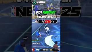 Best 6&rsquo;4 And Under Jumpshot 2k25 ✅ #nba2k25 #2k25 #bestjumpshot #shorts #fyp