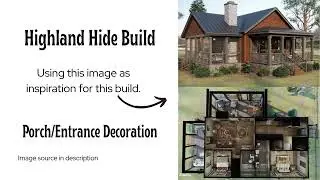 Highland Hide - Porch Decoration