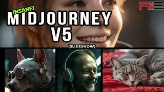 👀WOW! Midjourney V5 is INSANELY Good! | MJV5 AI Art Slideshow