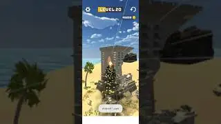 Cannon demolition best  moments Android gameplay #shorts