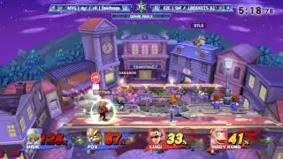 FFIX Smash 4 Doubles GRAND FINALS - MVG | dyr / cr Dekillsage vs E2C | SBF / JJROCKETS