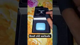 Boult Z60 Earbuds unboxing 🎁🎉🎇💝 ll Boult TWS REVIEW 🔊 SOUND CHECK ✅ #boultaudio #tws