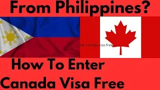 From Philippines? 🇵🇭 How To Enter Canada Visa Free #shorts #philippines #canada #visa