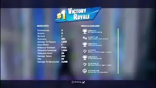 Fortnite Victory with new Mythic Raz's Explosive Bow.