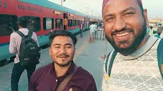 Train ka Safar 😎 Dr kaif ke Sath #Vlogger #train 