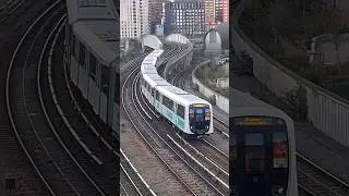 New DLR B23 unit 201 testing #london #tfl #dlr #b23 #shorts