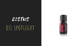 Cistus - doTERRA Essential Oil Spotlight