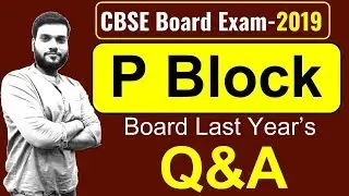 (Board Exam) || P Block || Most Important Board Q&A || Live Practice || By Arvind Arora