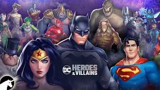 DC Heroes & Villains Match 3 gameplay