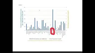 Group 2 MMW19 Bar graph COVID-19 Positivity Rate and Percentage of Population Tested