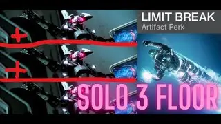 Solo 3 Floor Atraks (Titan) - Heresy + Limit break