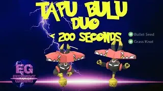 Tapu Bulu New Event Raid Battle Duo - Bullet Seed Grass Knot | Pokemon Go Speedrun Fight Guide
