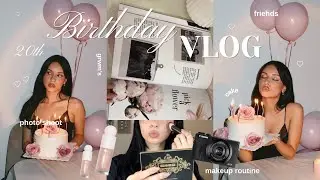DAILY VLOG🎂 : 20th birthday vlog, grwm, fun w/ friends, pinterest cake & more