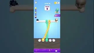 Tangle Master 3D | Tangle Master 3D Level 20 | Gameplay Shorts | #youtubeshorts #shorts #viral