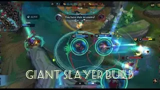 Senna S-score | build with the Giant Slayer rune - LoL: Wild Rift S7 patch 3.5b