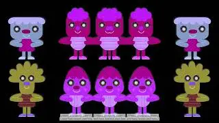 Head Shoulder Knees and Toes | Super Simple Song | Sponsored By: Klasky Csupo 2001 Effects