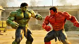Hulk 🟢 vs Red Hulk 🔴