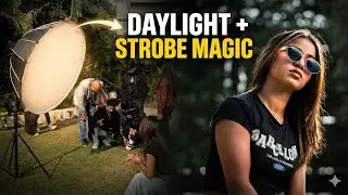 How to Shoot in Daylight with Off Camera Flash| BTS with Profgaurav