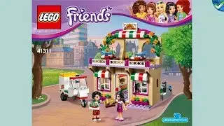 41311 Heartlake Pizzeria LEGO&reg; Friends Manual at the Brickmanuals Instruction Archive