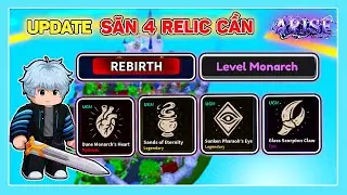 ARISE CROSSOVER | UPDATE TÁI SINH SĂN THÀNH CÔNG 4 RELIC PHẢI CÓ