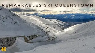 Remarkables Ski Area Queenstown 2022 | Queenstown Winter Ski Resort | New Zealand Walking Tour 4K