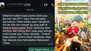 KEAJAIBAN KUASA DOA MELALUI HEALING OIL semua dapat semua SEMBUH