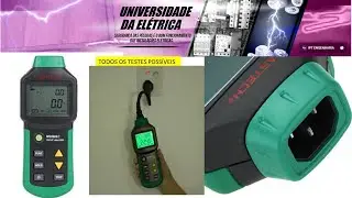 ELE REALIZA VÁRIOS TESTES!!TESTA QUEDA DE TENSÃO , DR , TENSÃO, IMPEDÂNCIA !!INCRÍVEL CONHEÇA AGORA!